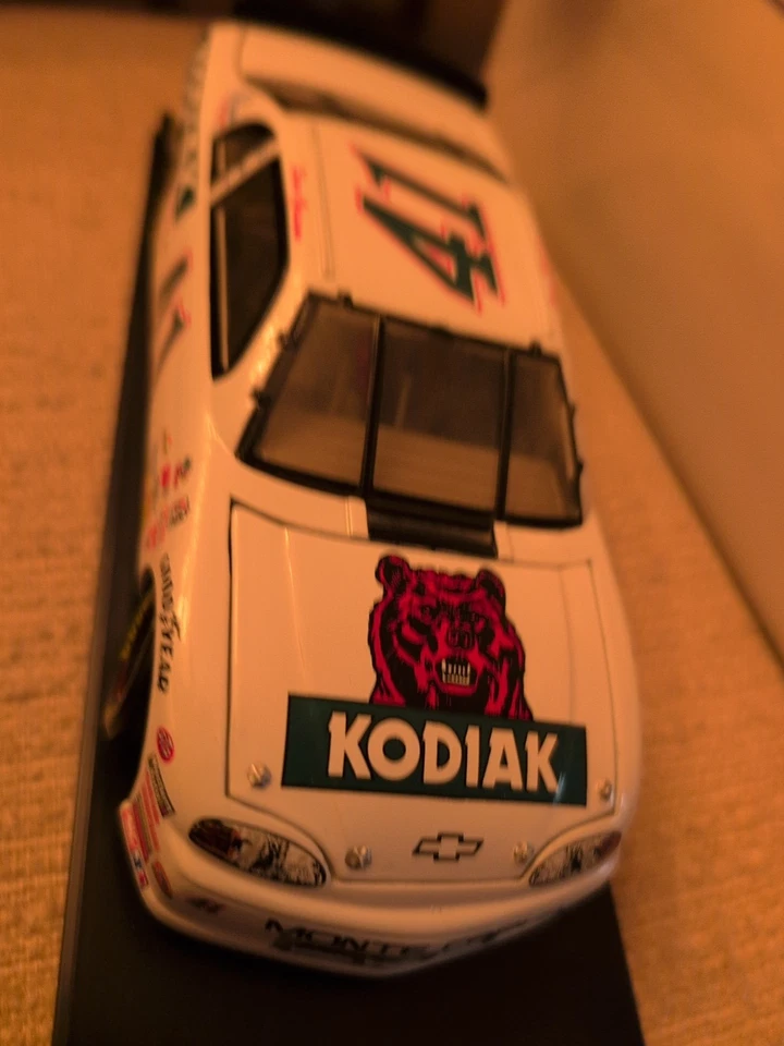 1997 NASCAR #41 Steve Grissom Kodiak Chevy 1/24 Diecast By Rcca, Raro - Imagem 4 de 4