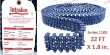 INTRALOX - SERIES 1100 - (22 Feet x 1.8 in.) - FLUSH GRID BELT - (NEW 22ft )