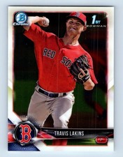 2018 Bowman Chrome Prospects Travis Lakins Boston Red Sox #BCP139