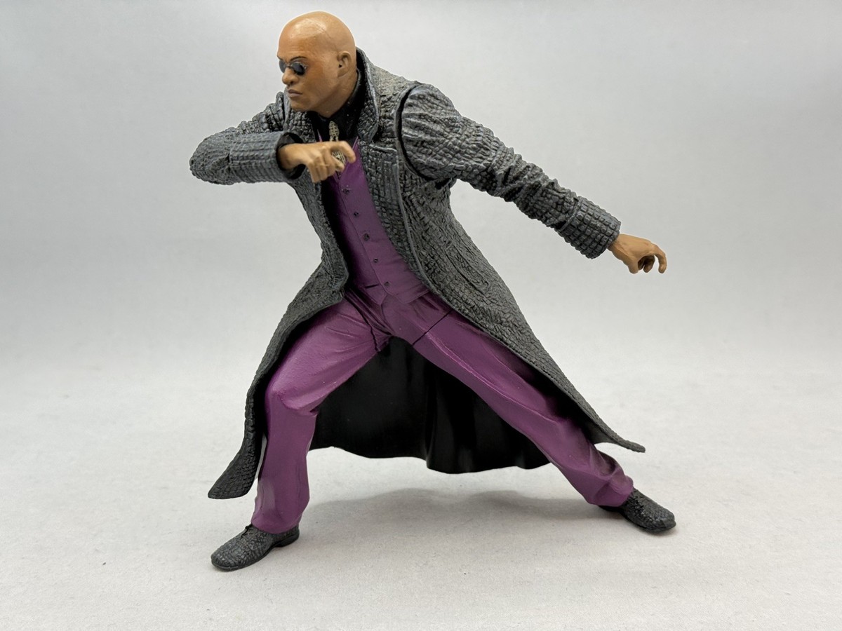 Matrix McFarlane N2 Toys Morpheus Trinity Switch Action Figure Lot