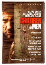 Children of Men 2007 New Sealed DVD Clive Owen Julianne Moore Michael Caine Full