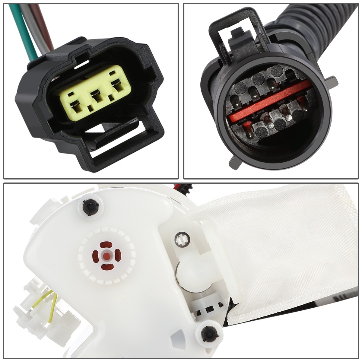 Electric Rear Fuel Pump Module For 1999-2004 Ford F250 F350 Super Duty 5.4L 6.8L V10 - Direct Replacement Assembly