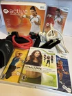 Nintendo Wii EA Sports Active Personal Trainer, NFL Camp, Your Shape Fitness Lot