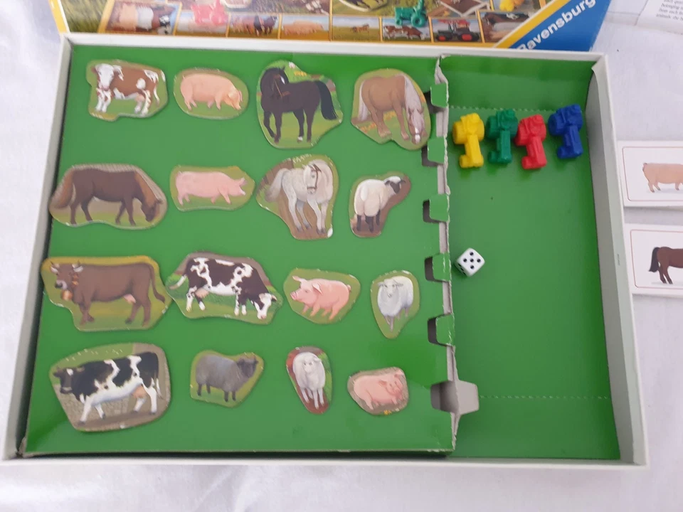 Market Day Board Game Ravensburger Vintage 1984 Complete - Image 3 of 4