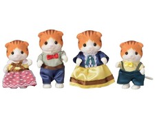 Epoch Sylvanian Families Maple Cat Family Doll Calico Critters FS-30 Japan NEW
