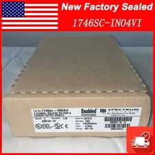 1PC New AB 1746SC-INO4VI SER C SLC 500 Analog Output Module AB 1746sc-INO4vi PLC