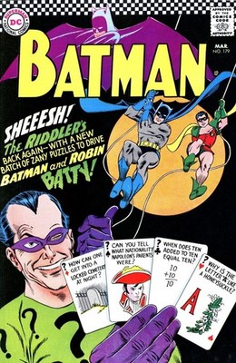 BATMAN #179 COMIC BOOK COVER Poster print 11''x17'' inches home art wall decor