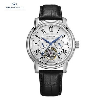 Sea-Gull Tourbillon Automatic Men's Watch Mechanical Open Heart Luxury Watch