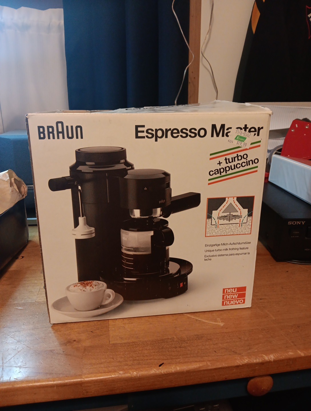 Turbo Cappuccino E250t New In Box