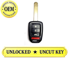 Oem Honda Civic Accord Remote Fob 4 Btn Unlocked Uncut Key Mlbhlik6-1ta Oem Honda Civic Accord Remote Fob 4 Btn Unlocked Uncut Key Mlbhlik6-1ta
