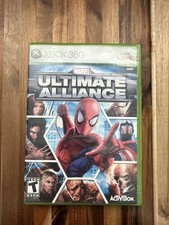 Marvel Ultimate Alliance Xbox 360 Game Complete CIB Activision NTSC