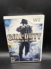 Call of Duty: World at War (Nintendo Wii, 2008) CIB Complete w/ Manual, Tested