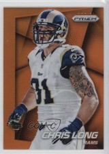 2014 Panini Prizm Orange Prizm Chris Long #163 7p8