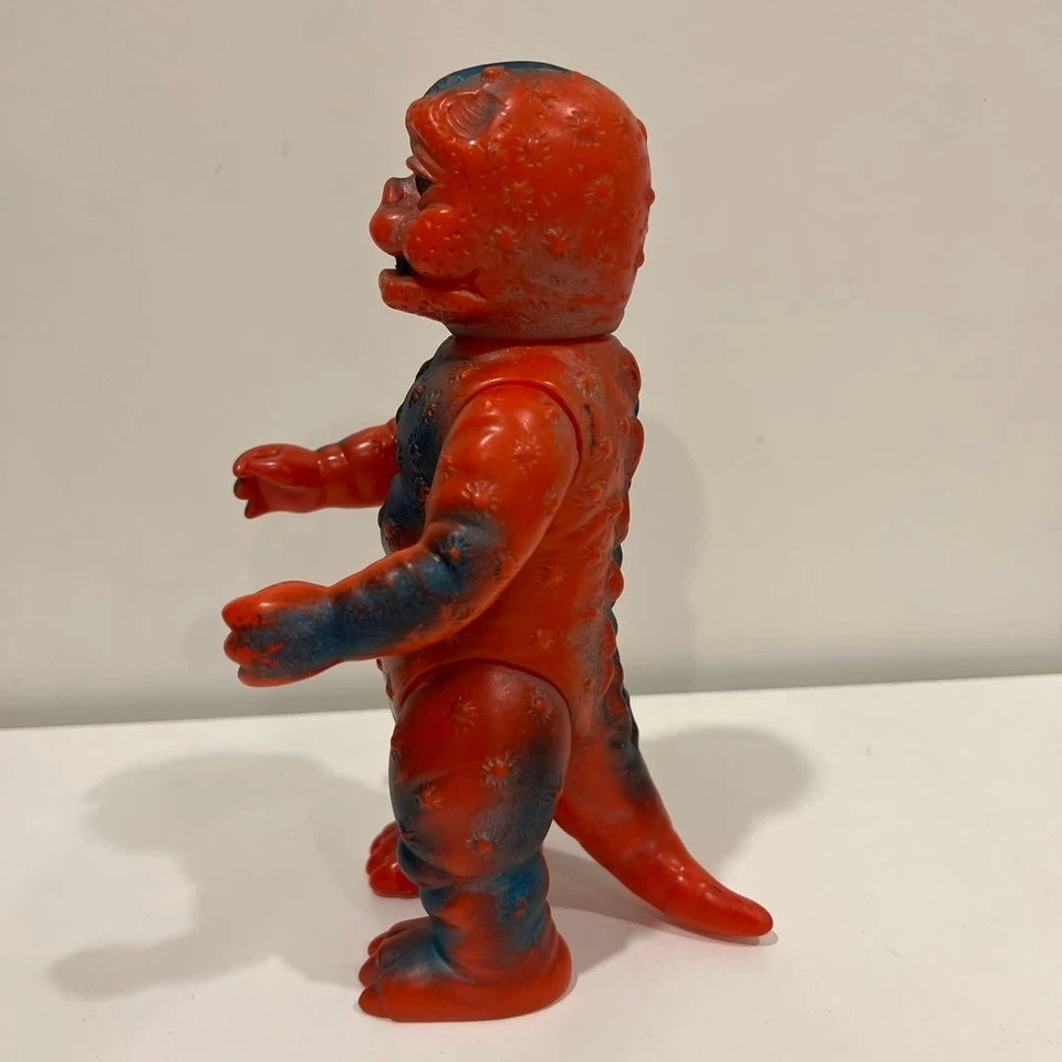 Vintage Minilla Sofubi Kaiju Figure Hiyoko Mark Showa Japan Godzilla Monster - Image 2 of 4