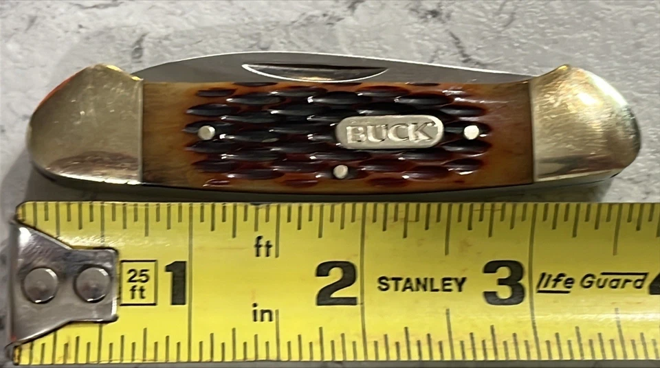 巴克刀独木舟口袋刀 389+,滑接头,2 刀片,二手 — 第 4/4 张图片