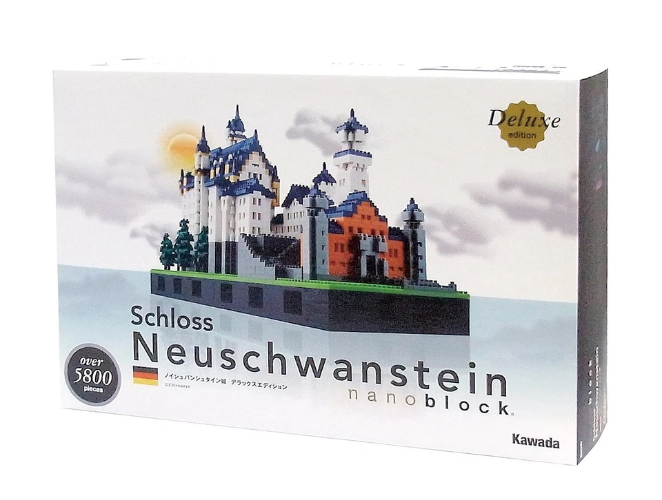 Nanoblock Neuschwanstein Castle DELUXE EDITION White - Image 2 of 4