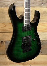 Ibanez Gio RG GRG320FA Chitarra Elettrica Trasparente Scoppio Smeraldo