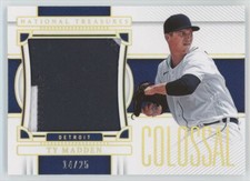 2023 Panini National Treasures Ty Madden 14/25 Detroit Tigers #CM-TM