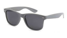 Sunglasses Classic 80's Vintage Style Design Gray - 2 PAIRS