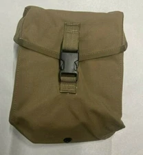  MOLLE II 200 rnd  5.56 .223 General Purpose Pouch Coyote Brown NOS Black Buckle