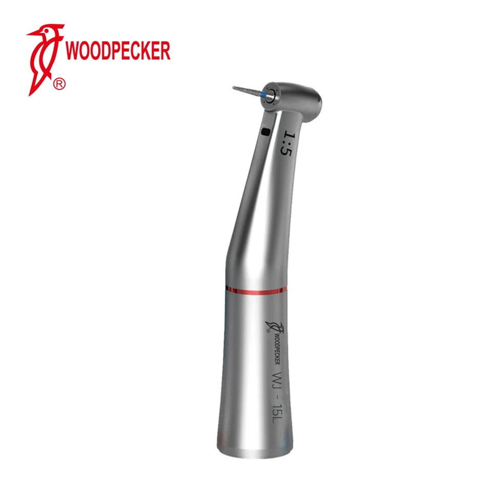 Woodpecker DTE MT2 MT3 Dental Electric Motor + 1:5 LED Contra Angle Handpiece - Image 3 of 4