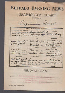 Graphology Chart