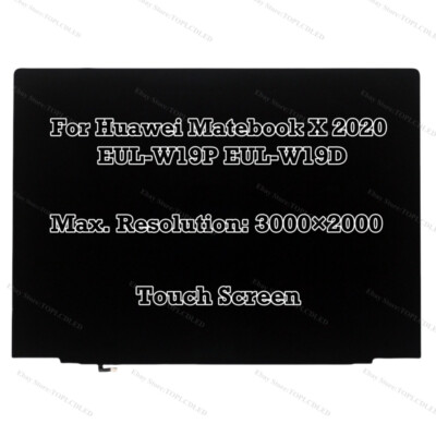 13'' 3000×2000 LCD Screen Touch for Huawei Matebook X 2020 EUL-W19P EUL-W19D