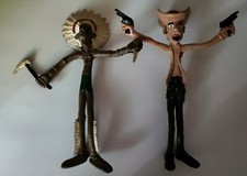 Bendable Indian Chief Cowboy Bendy Toy Vintage