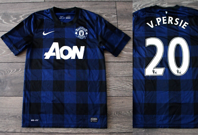 NIKE MANCHESTER UNITED 2013/14 AWAY FOOTBALL SOCCER SHIRT JERSEY