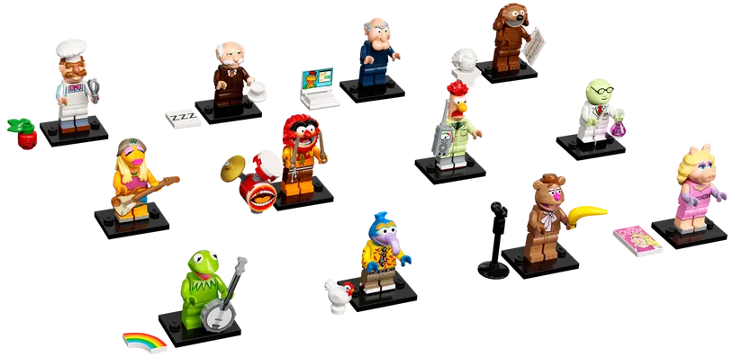 Lego The Muppets Collectible Minifigures 71033 Sealed 2022 Choose Your Favorite