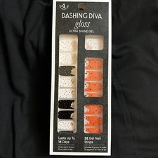 Dashing Diva Gloss Ultra Shine Gel Color Nail Strips 32 Strips Witching Hour