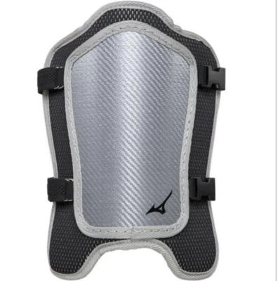Mizuno Japan Baseball Schlagfuß Shane Guard 1DJLG103 silber schwarz - Bild 1 von 3