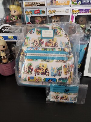 Loungefly X Disney Pinocchio Little Golden Book Scenes AOP  display picture 2