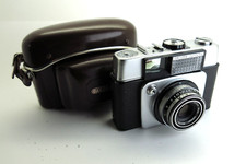 Vintage Dacora Dignette S-L SL Viewfinder Camera 35mm Camera w/ Case