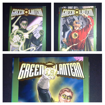 Green Lantern Sleepers Book 1 , 2 , 3 Christopher Priest Hardcover iBooks Lot