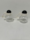 Lot Of 2 Stoha Germany Jar Dispenser for Sugar Creamer Syrup MCM Beige/Black — photo 1