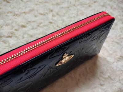 Vivienne Westwood Enamel Long Wallet Blue New | eBay