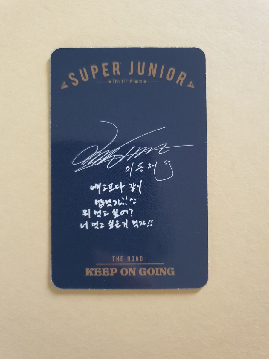 super junior THE ROAD バインダー トレカ ドンヘ super junior THE ROAD バインダー トレカ ドンヘ SUPER JUNIOR