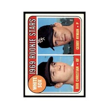 1969 Topps White Sox Rookies - Bob Christian/Gerry Nyman RC White Sox #173