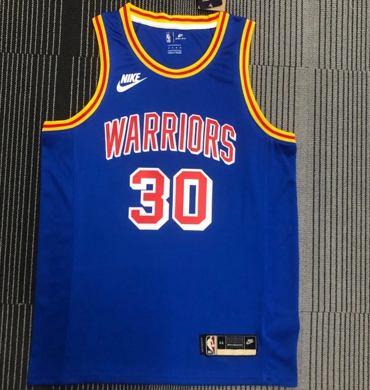 2017-21 GOLDEN STATE WARRIORS CURRY #30 NIKE SWINGMAN JERSEY (HOME) L -  W/TAGS