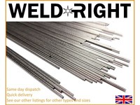 Weld Right® 1 Metre Aluminium Alu 4043 Tig Filler Welding Rods - KGs and Dia...