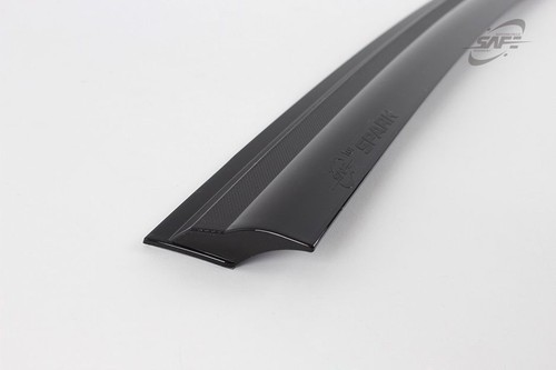 Smoke Tinted weathershields for 2017 Holden New Spark LS LT Hatch - Picture 3 of 12