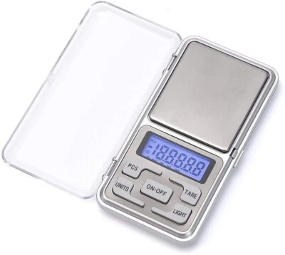 KINGAVON Digital Scales Weighing in Grams Pocket Small Mini Size for Gold Jewellery etc
