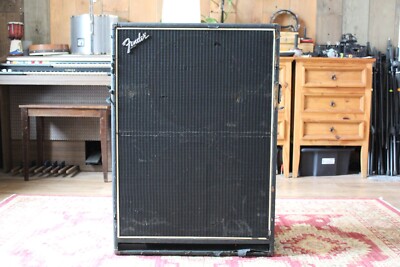 Fender Bassman 2x15 Cabinet with Peavey Black Widow Speakers | eBay UK