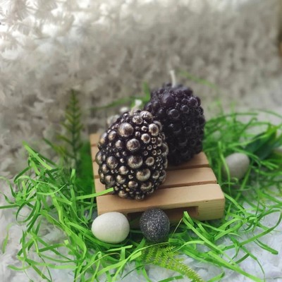 Easter Candle Bubble Egg set of 4 Eggs in modern style with Spring spirit
