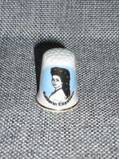 Porzellan Fingerhut *Kaiserin Elisabeth* - Karl K. G&ouml;dde, TOP-Zustand!