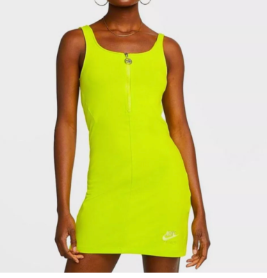nike neon dress