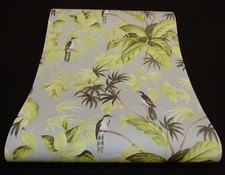 05550-50-) 6 Rollen schicke Design Tapeten "Tropical Paradise" Paradies-Vogel