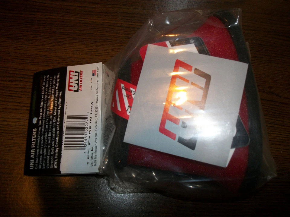 Filtro de aire Yamaha YZ125 1977 - 1978 IT175 1977 1978 1979 UNI NU-2237 ST IT YZ Foto 4 de 4