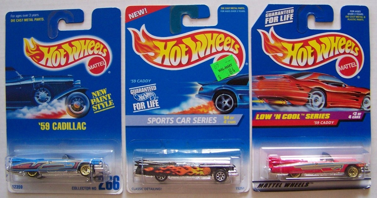 Hot Wheels '59 Cadillac Caddy | Lot of 26 Variations | eBay